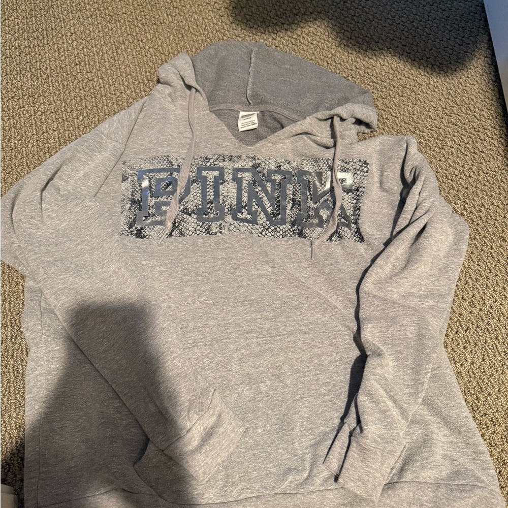 PINK Victoria's Secret Heather Gray Sweatshirt